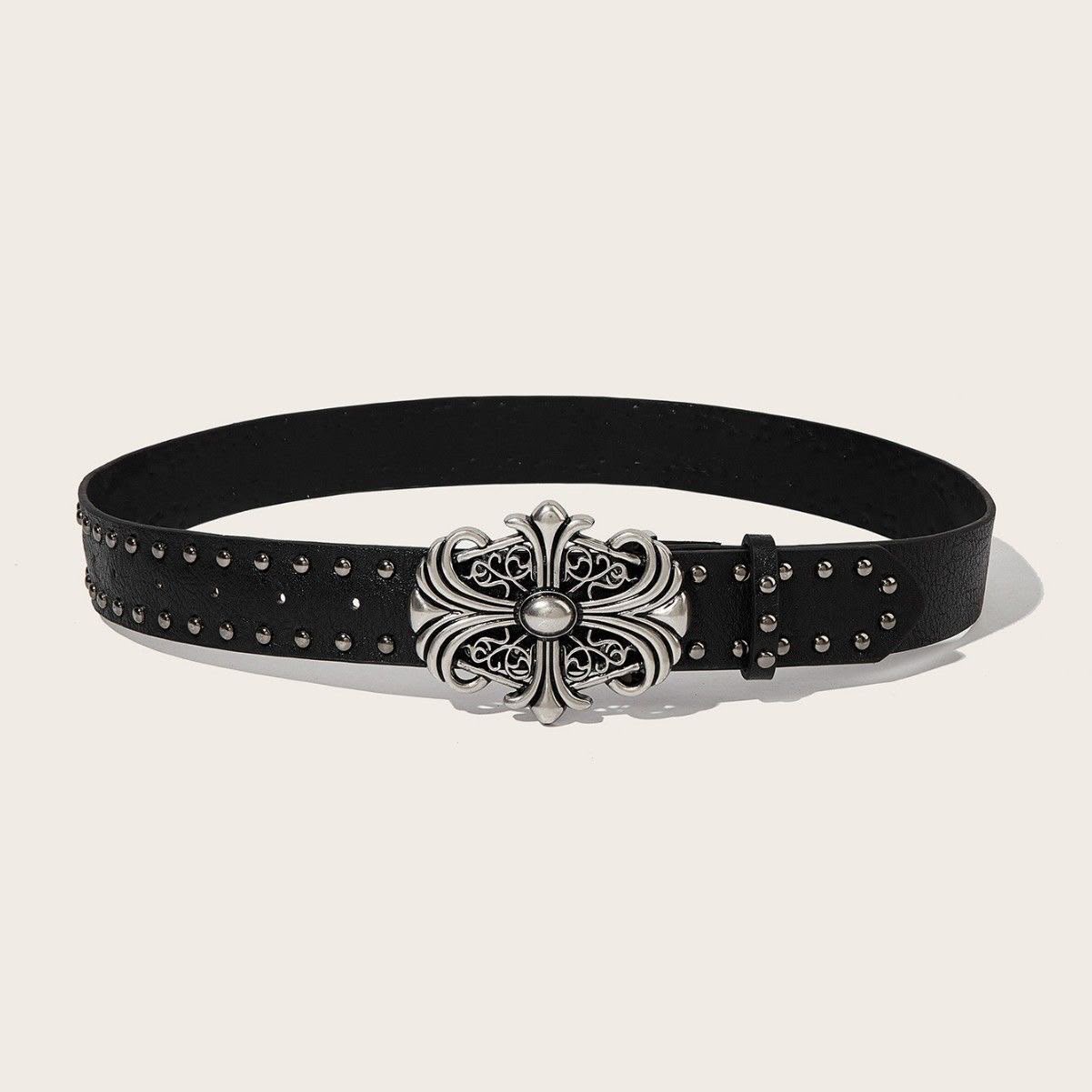 Chrome heart belt